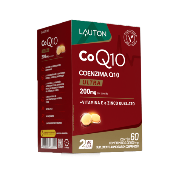 Coenzima Q10 - 60 Comprimidos | Lauton Nutrition