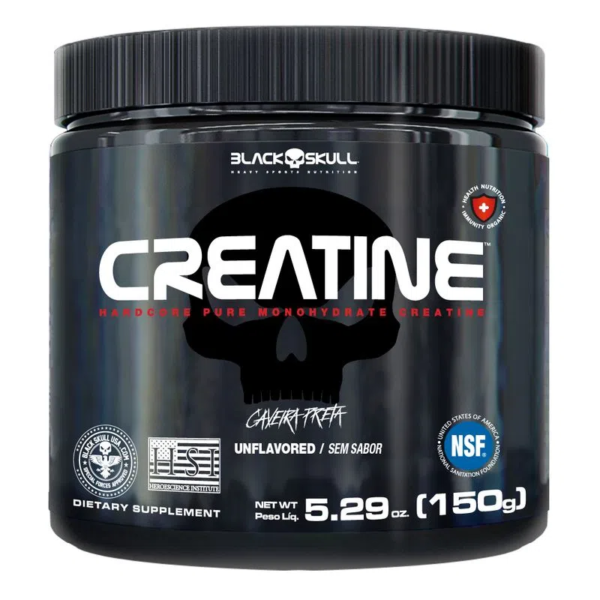Creatine - Creatina Monohidratada - 150G | Black Skull