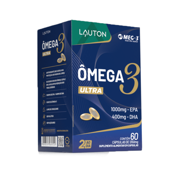 Ômega 3 ULTRA - 60 Cápsulas | Lauton Nutrition