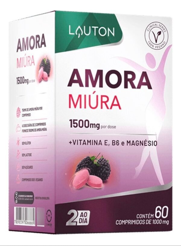 Amora Miúra - 60 Cápsulas | Lauton Nutrition